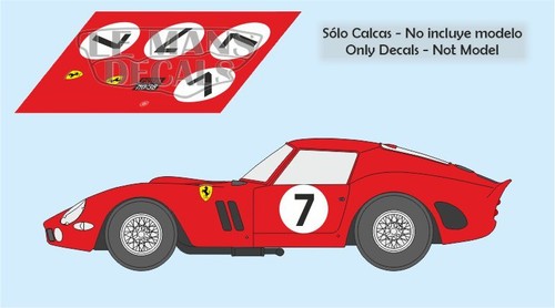 Autocollants ferrari 330 gto - ferrari,