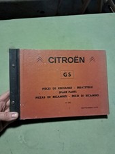 CITROËN GS Catalogue Pièces De Rechange N 590 De Septembre 1970 D’Occasion 