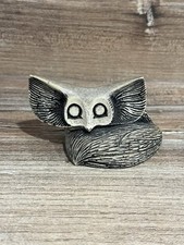 Belle sculpture vintage Fennec Renard en résine - Figurine Statue Animal