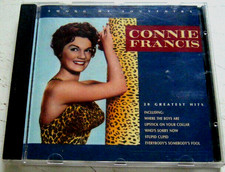 Connie FRANCIS "Among my Souvenirs - 20 Greatest Hits 1989 UK CD TELSTAR  TBE