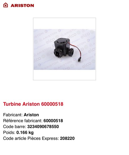 Turbine chaffoteaux - chaffoteaux,