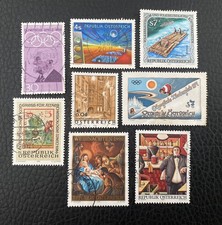 Lot de 8 timbres  anciens