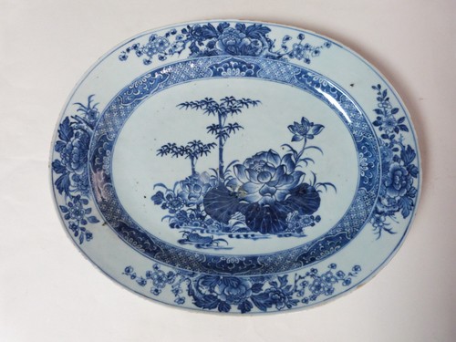 Grand plat porcelaine chine - grand, de