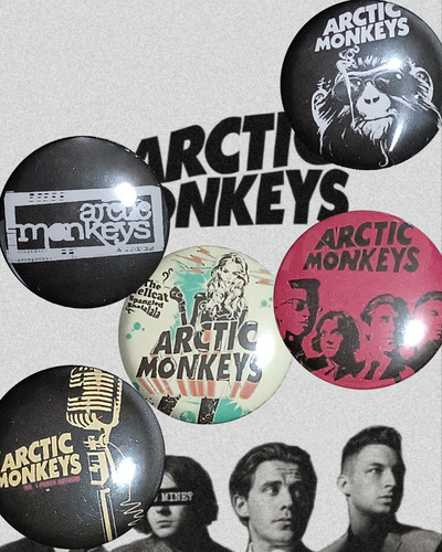 Lot badges arctic monkeys - badges,