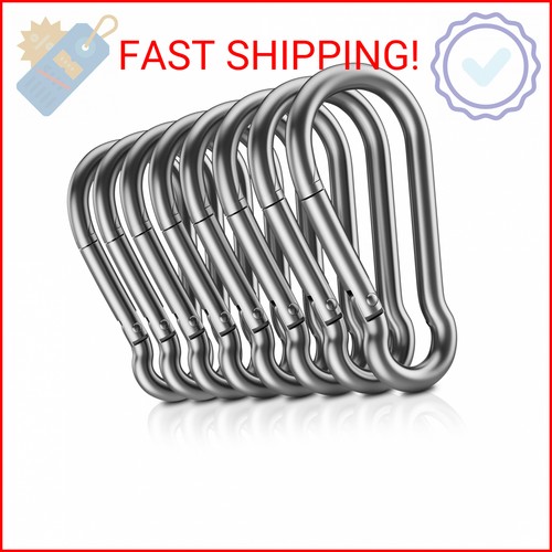 304 stainless steel carabiner - 304,