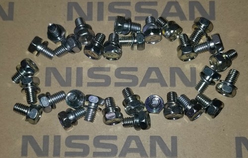 Nissan oem carter huile boulon - carter,