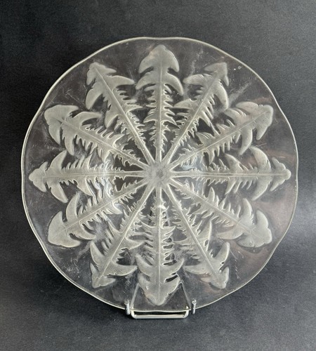 Grand plat coupe - , lalique