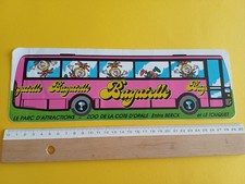 GRAND autocollant vintage