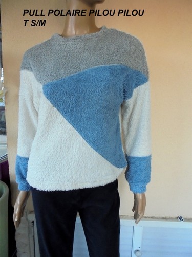 Sweat polaire pilou - pilou, bleu