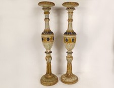 Paire grands pique-cierges