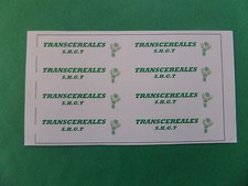  TRAIN HO.DECALCOMANIES VERTES