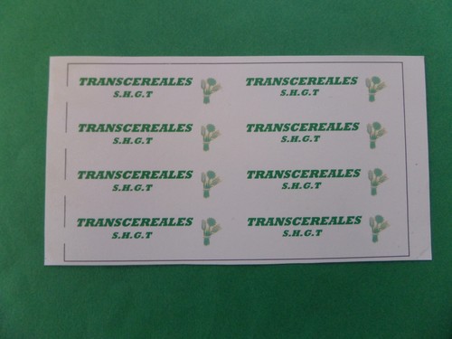 Train decalcomanies vertes - , ho.decalcomanies