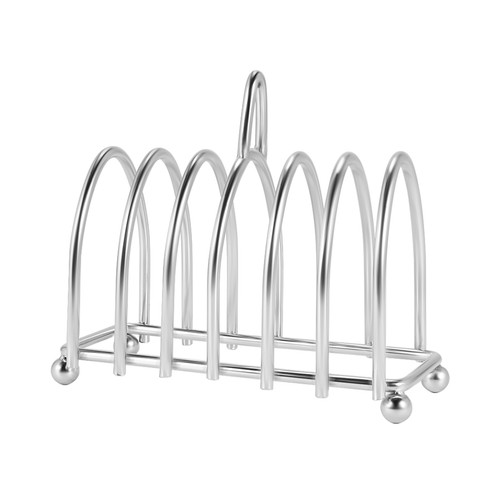 Porte toasts acier - 2x(porte-toasts, en