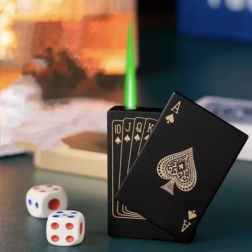 Briquet carte pique - de, –