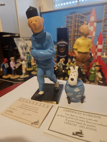 Figurine tintin kuifje snowy - figurine,