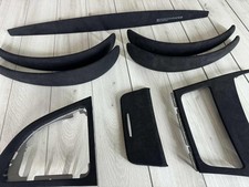 LOT de pièces de garniture intérieure BMW E87 cuir Alcantara LHD