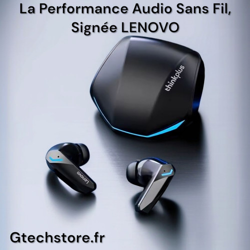 Casque sans fil lenovo gm2 - fil, pro