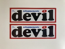 DEVIL sticker muffler 145x45mm