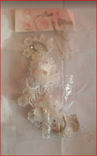 Barrette Mariage Dentelle & Perles – Ivoire Accessoire de coiffure élégant pour