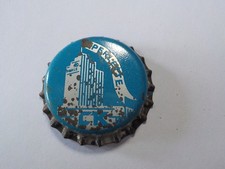 CAPSULE ANCIENNE VERSO LIEGE BIERE BRASSERIE CK PERLE ALSACE STRASBOURG