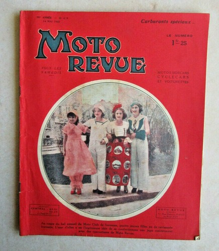 Moto revue 479 mai 1932 - moto, n°479