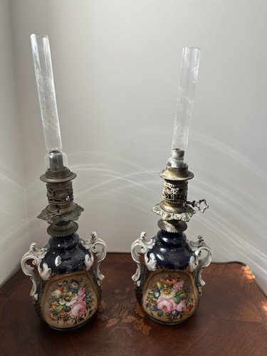 Paire lampes pétrole en - paire,