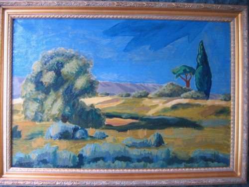 Paysage provençal belle - ", "