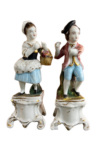 Couple porcelaine paris - de,