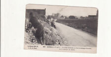 RARE CPA- MAROEUIL-LE VILLAGE BOMBARDE-14-18-ANIMEE-62