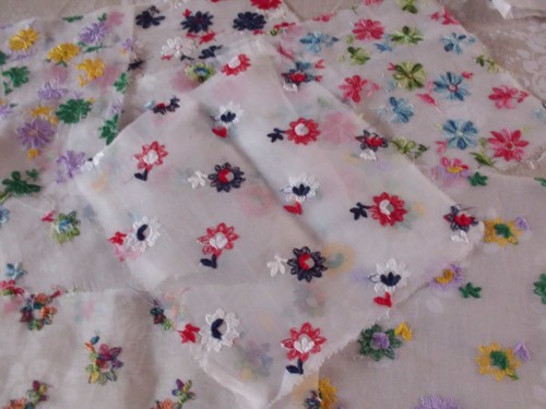 Lot petits coupons tissu - petits, de