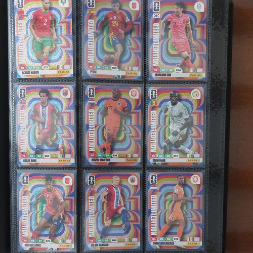 Lot limited edition panini - 24,