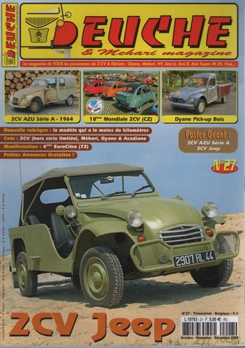 Deuche mehari magazine - mehari,