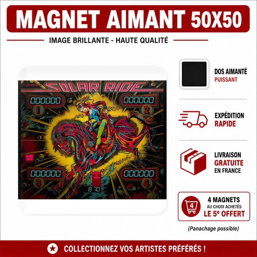 Magnet solar ride gottlieb - magnet,
