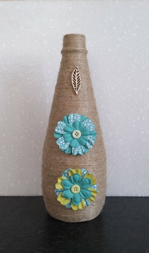 Bouteille décorative fait