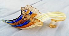 ancienne verrerie Murano en verre soufflé en forme de chaussure