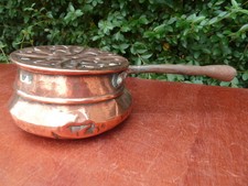 Ancienne bassinoire chauffe