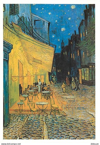 Carte postale art - -, peinture