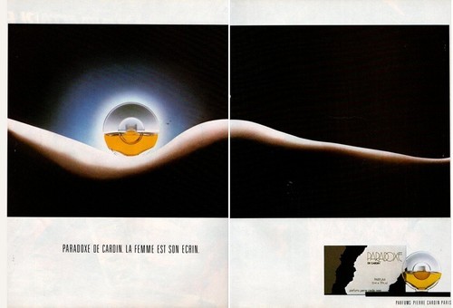 Publicité papier parfum - papier,