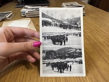 Carte Postale Frabosa Soprana Champs De Ski Et Monte Moro Neige Baby-Foot * Bf