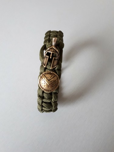 Bracelet paracorde vert - , armée
