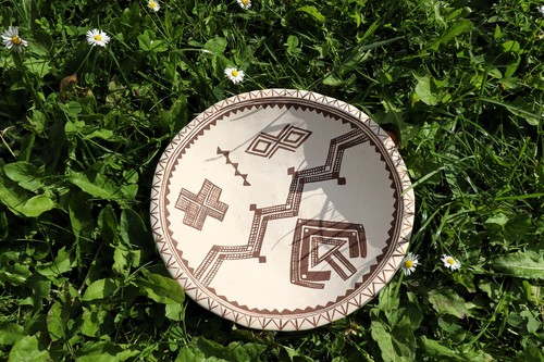 Plat céramique poterie terre
