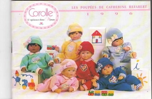 Catalogue poupees corolle 1996 - poupees,