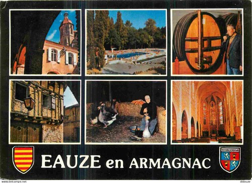 Carte postale eauze - carte,