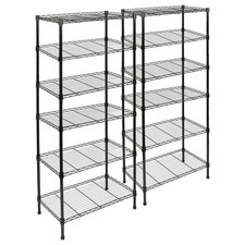 2x 6 Niveaux Étagère