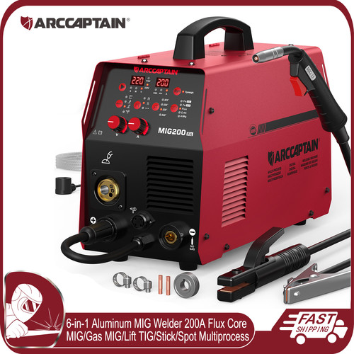 Arccaptain 200a 1 - arccaptain, 6-in-1
