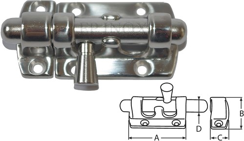 Fermeture targette inox - fermeture,