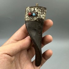 Ancien pendentif en corne de