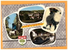 AUBUSSON (23) VILLAS , PONT de la TERRADE , TAPISSERIE Chasse & BLASON