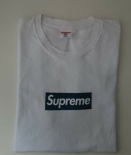 T-Shirt Blanc Box Logo New