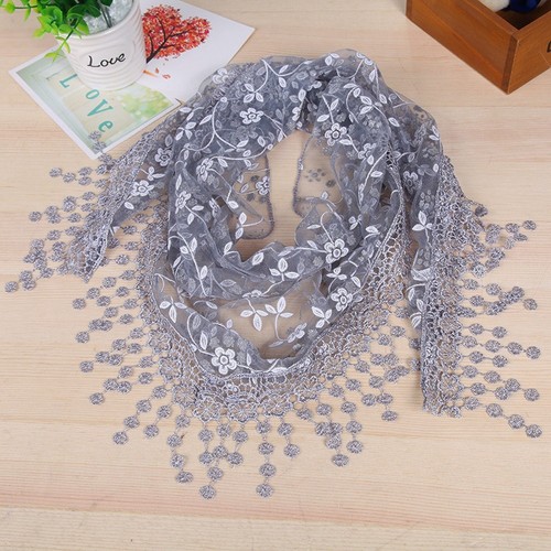 Foulard femme coréen - , dentelle